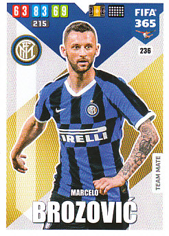 Marcelo Brozovic Internazionale Milano 2020 FIFA 365 #236